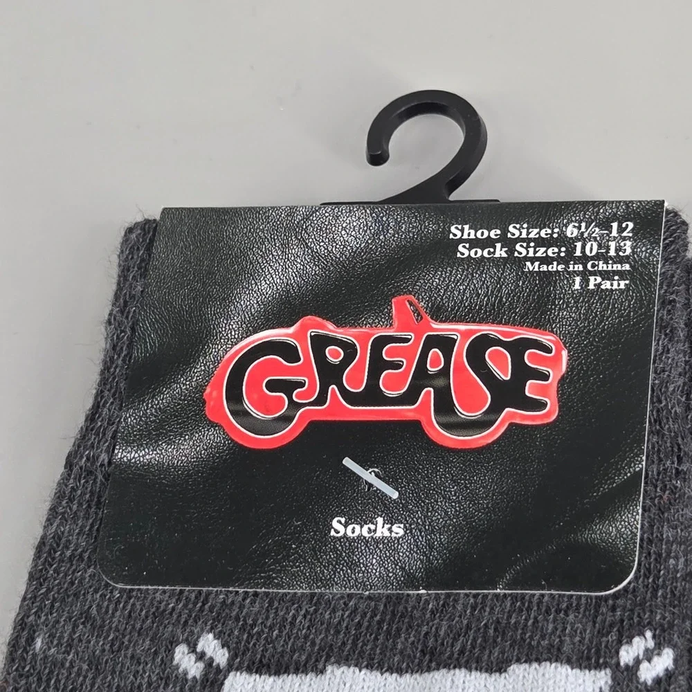Grease Movie Socks Bundle 10-13‎ T-Birds Tell Me About It Stud Retro 50s New